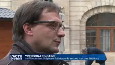 Le PS maintient son candidat à Yverdon-les-Bains
