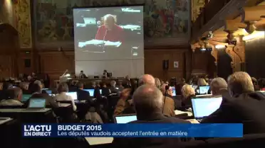 Le budget 2015 convaint les élus vaudois