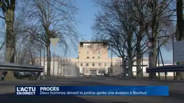 Deux hommes devant la justice après une évasion à Bochuz