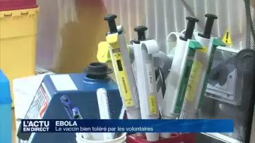 Le vaccin contre Ebola est bien toléré par les volontaires