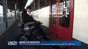 Aide à l&#039;embarquement à nouveau en vigueur à Fribourg