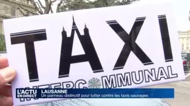 Un panneau distinctif pour lutter contre les taxis sauvages