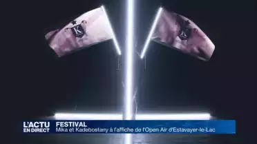 Mika et Kadebostany à l&#039;affiche de l&#039;Open Air
