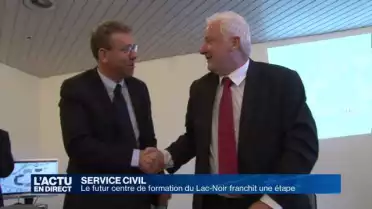 Un contrat pour le centre de formation du service civil