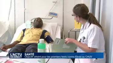 La première phase test pour Ebola s&#039;achève au CHUV