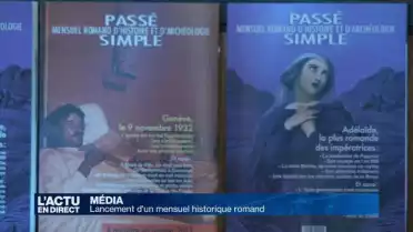 Lancement d&#039;un mensuel historique romand