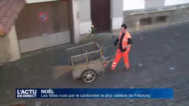Noël dans la rue: Michel Simonet, le cantonier à la rose