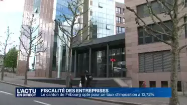 Imposition des entreprises: un taux unique à Fribourg