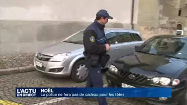 La police ne nous fera pas de cadeau pour les fêtes