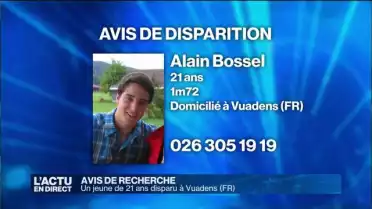Un jeune homme disparaît de Vuadens