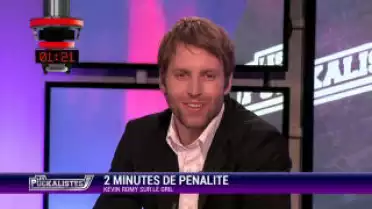 2 minutes de pénalité : Kevin Romy sur le grill