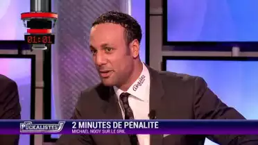 2 minutes de pénalité : Michael Ngoy sur le grill