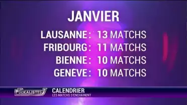 Calendrier : les matchs s’enchaînent
