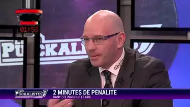 2 minutes de pénalité : Dany Gelinas sur le gril