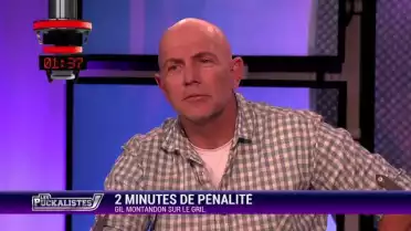2 minutes de pénalité : Gil Montandon sur le gril