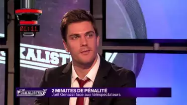 2 minutes de pénalité : Joël Genazzi face aux supporters