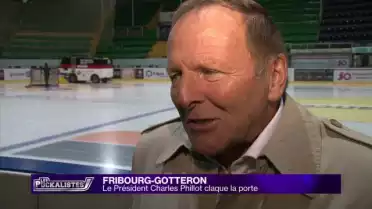 Fribourg-Gottéron : le président Phillot claque la porte
