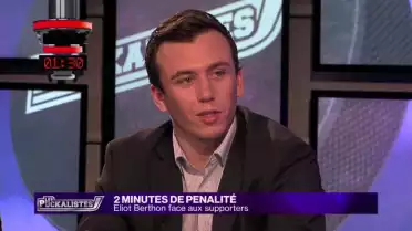 2 minutes de pénalité : Eliot Berthon face aux supporters