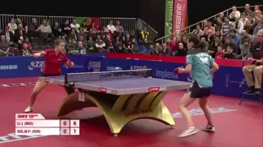 Finale 3-4 dame du tournoi de Tennis de table de Lausanne
