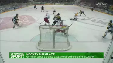Gottéron sauve 3 points, une baffe à Lugano pour le LHC