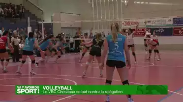 Le VBC Cheseaux se bat contre la relégation