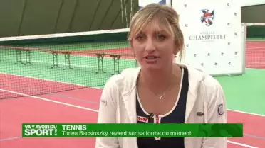 Timea Bacsinszky revient sur sa forme du moment