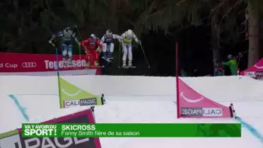 Skicross: Fanny Smith fière de sa saison