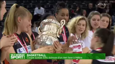 Coupe Suisse: Elfic échoue d&#039;un rien face à Hélios