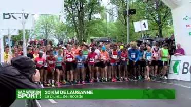 20 km de Lausanne : La pluie… de records