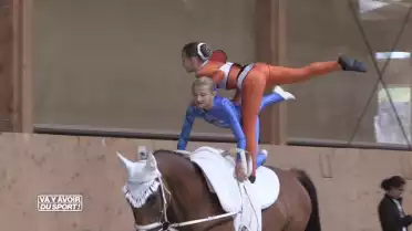 La voltige à cheval était à l&#039;honneur d&#039;Equissima