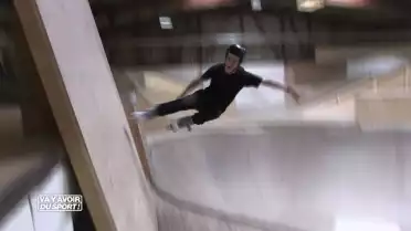 Roland Guex teste, cette semaine, le Roller à Lausanne