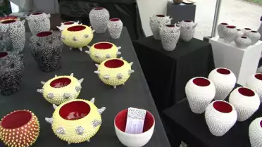 80 potiers dans les tulipes à Morges