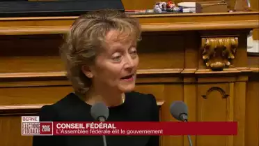 Réélection de Doris Leuthard