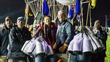 Fribourg Challenge et l&#039;inauguration du ballon à gaz