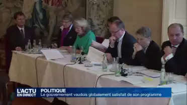 Le gouvernement vaudois satisfait de son programme