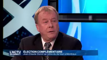 Pas de second tour pour Jean-Claude Doriot à Montreux