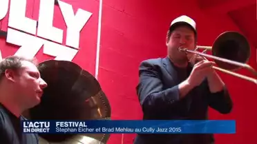 Stephan Eicher et Brad Mehlau au Cully Jazz 2015