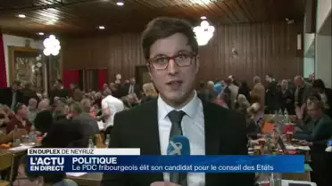 Duel au PDC fribourgeois pour la succession d'Urs Schwaller