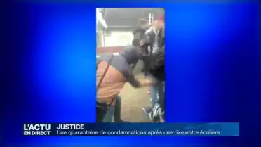 41 condamnations après une rixe entre écoliers