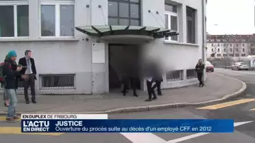Ouverture du procès suite au décès d&#039;un employé CFF en 2012