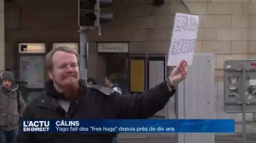 Yago offre des câlins gratuits depuis près de dix ans