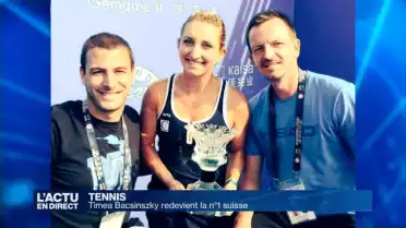 Timea Bacsinszky redevient la n°1 suisse