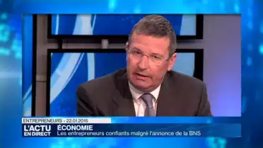 Les entrepreneurs sont inquiets suite à l&#039;annonce de la BNS