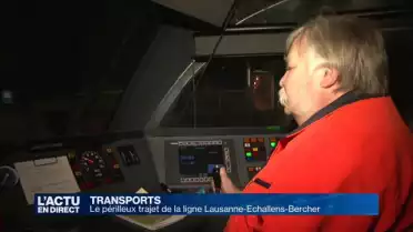 Haute tension sur la ligne Lausanne-Echallens-Bercher