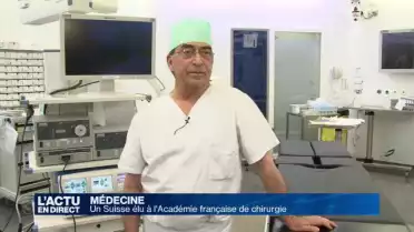 Un Suisse élu à l&#039;Académie française de chirurgie