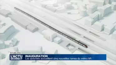 Revivez l&#039;inauguration en direct des nouvelles rames du M1