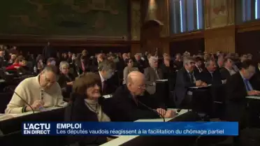 Les députés saluent l&#039;instauration du chômage partiel
