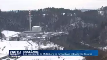 Mühleberg ne devra pas colmater les fissures du manteau.