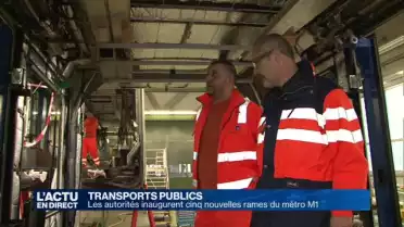 5 nouvelles rames pour le M1 lausannois