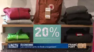 Franc fort: les commerçants bullois s'organisent